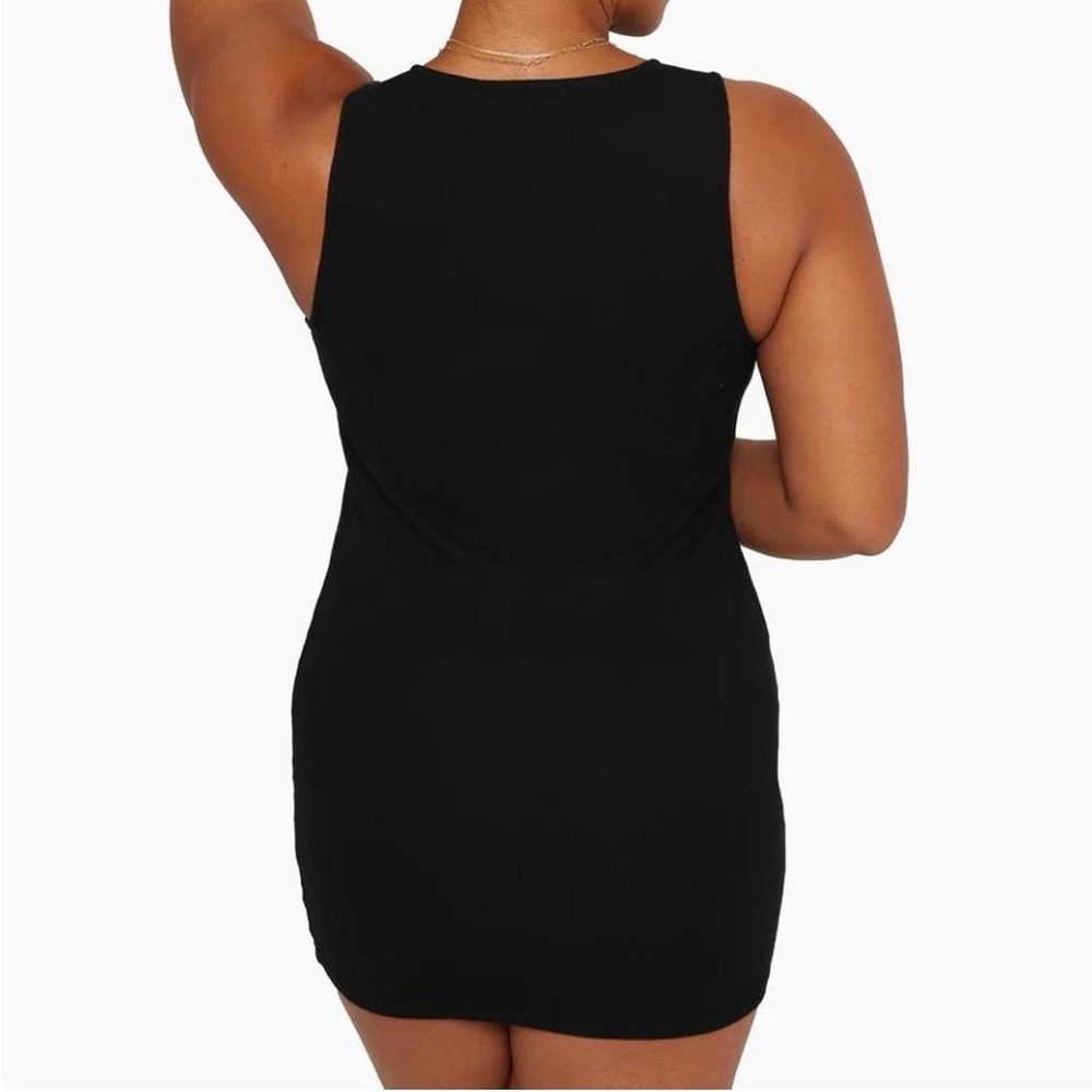 Set Active Ribbed Mini Dress - Picture 2 of 4